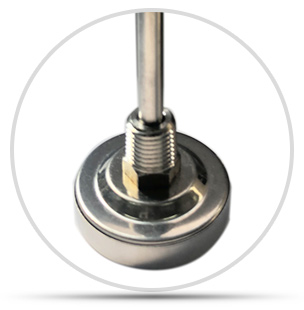 40mm壓邊軸向溫度計(jì) 型號:T153P 40mm壓邊軸向溫度計(jì) 型號:T153P