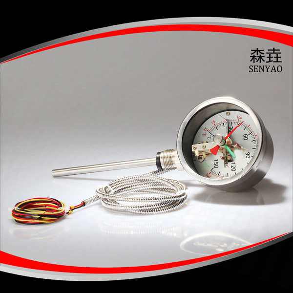 電接點雙金屬溫度計 型號:BWPK-802 電接點雙金屬溫度計 型號:BWPK-802